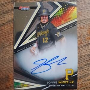 Bowman's Best Lonnie White Jr. Autographed Card